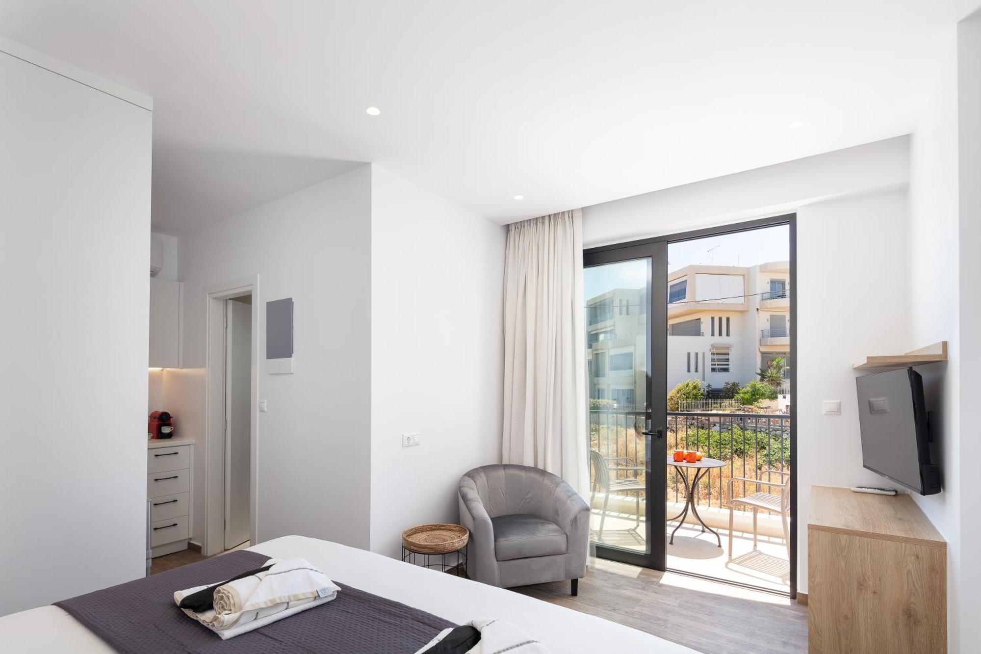 Rea Apartments Rethymno Esterno foto
