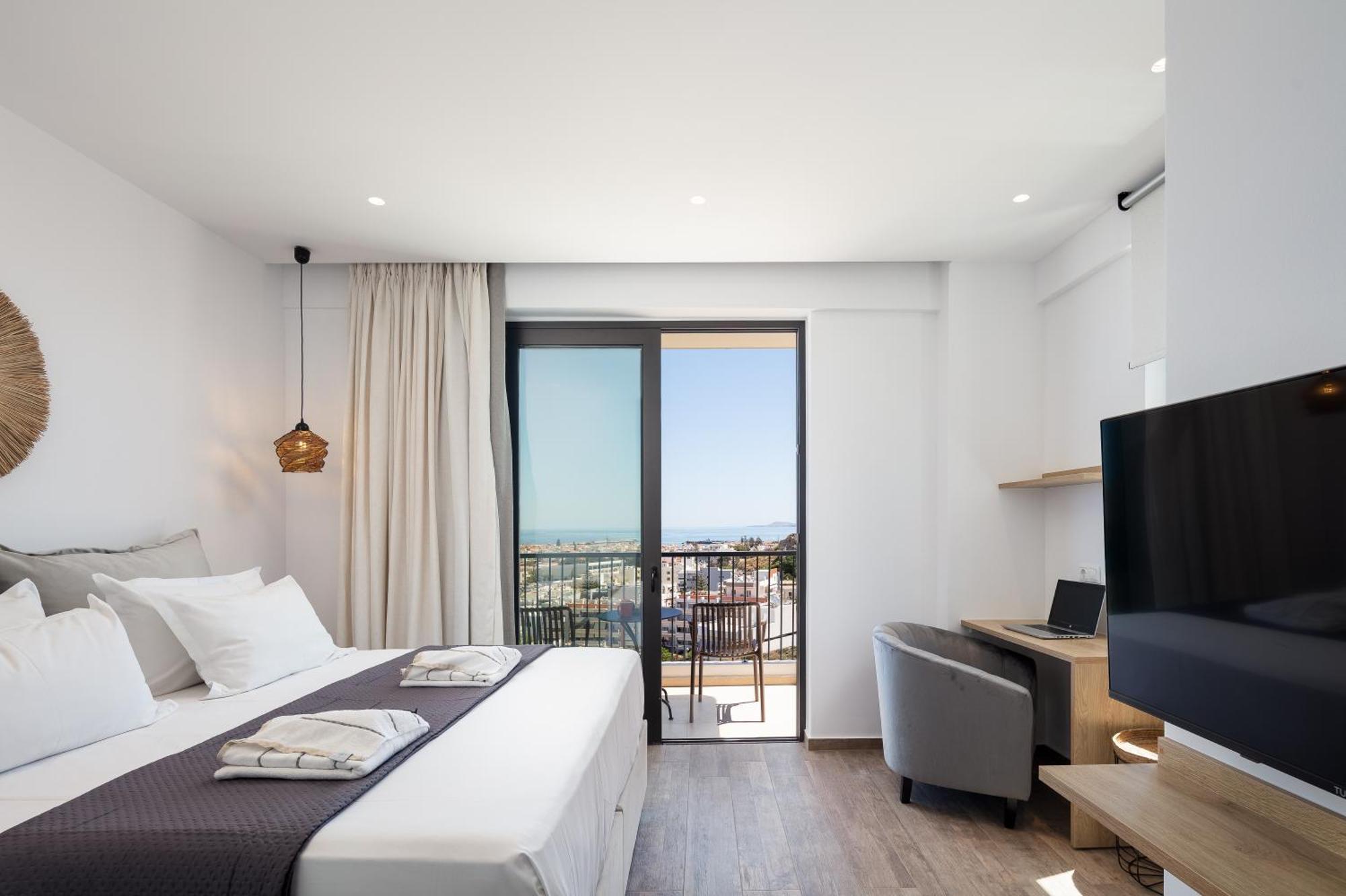 Rea Apartments Rethymno Esterno foto