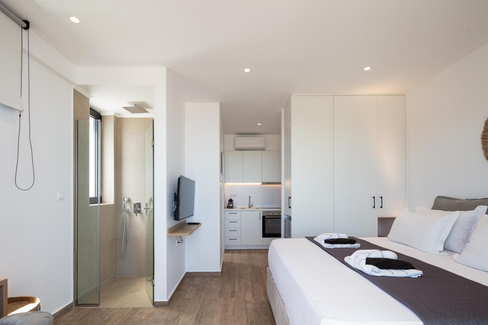 Rea Apartments Rethymno Esterno foto