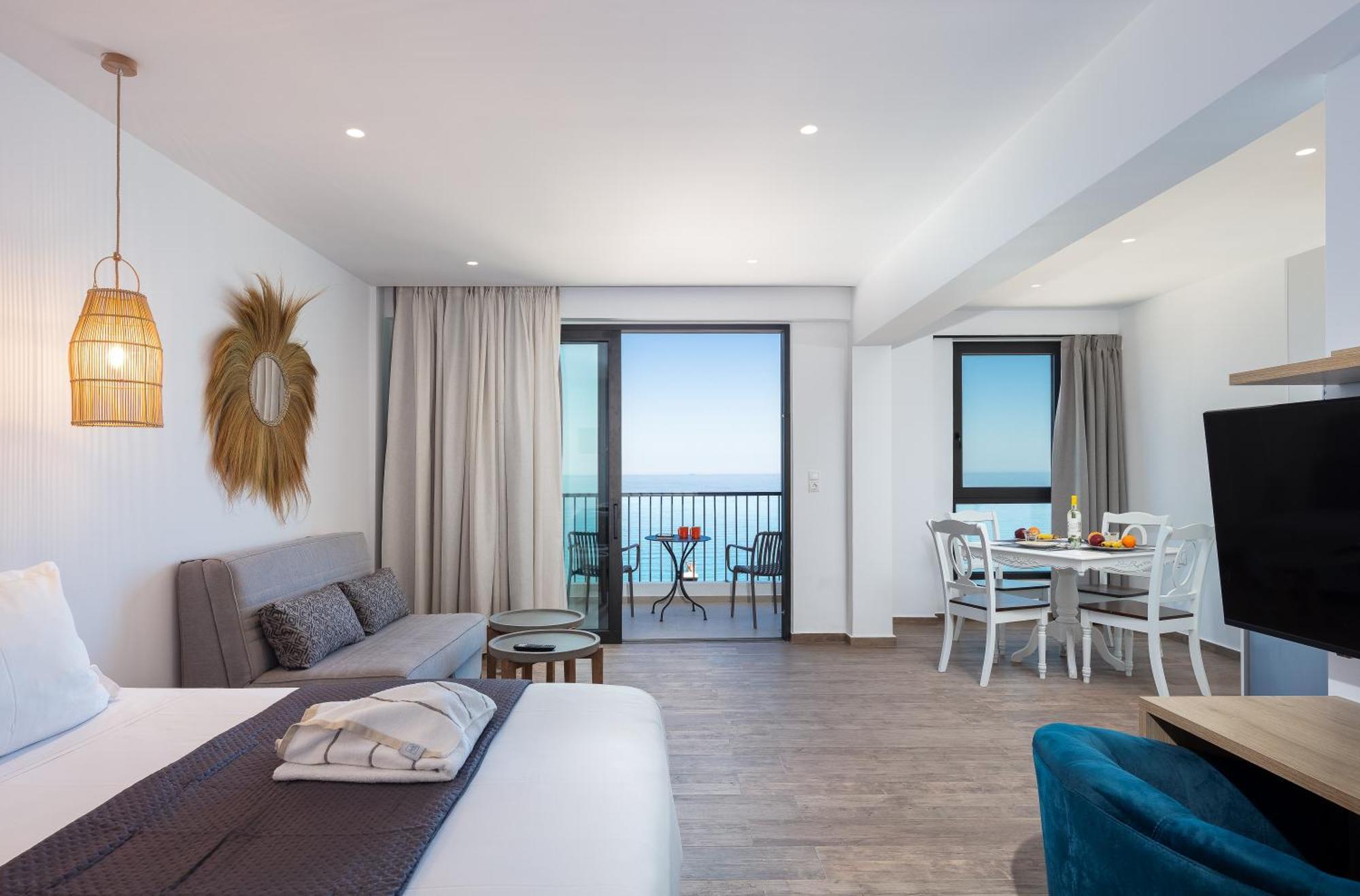 Rea Apartments Rethymno Esterno foto